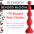 Beaded Bloom 9X Beaded Rose Vibrator