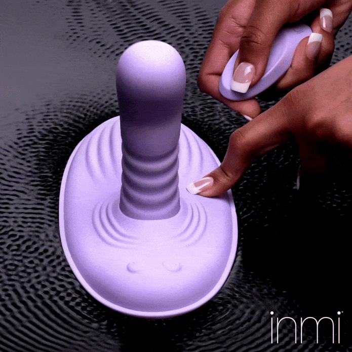 Thrust 'N' Grind Thrusting & Vibrating Silicone Grinder XR Brands Thrust 'N' Grind Thrusting & Vibrating Silicone Grinder XR Brands