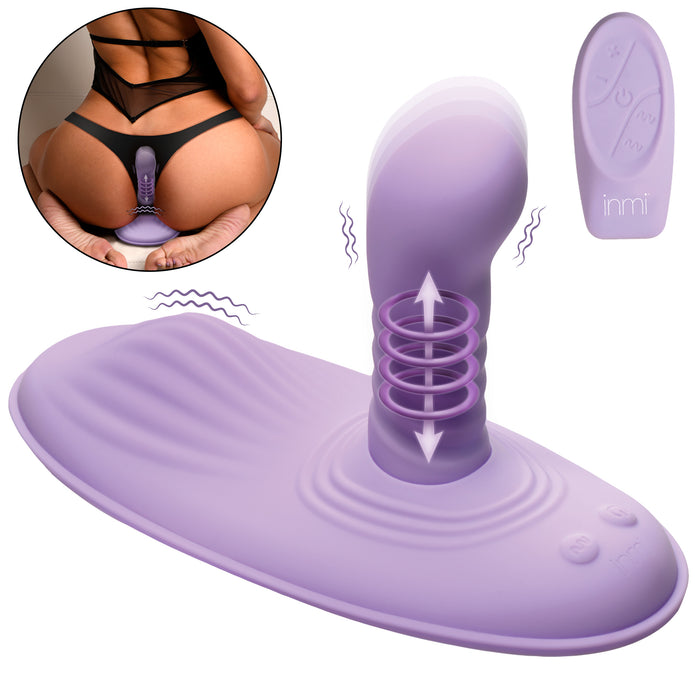 Thrust 'N' Grind Thrusting & Vibrating Silicone Grinder XR Brands Thrust 'N' Grind Thrusting & Vibrating Silicone Grinder XR Brands