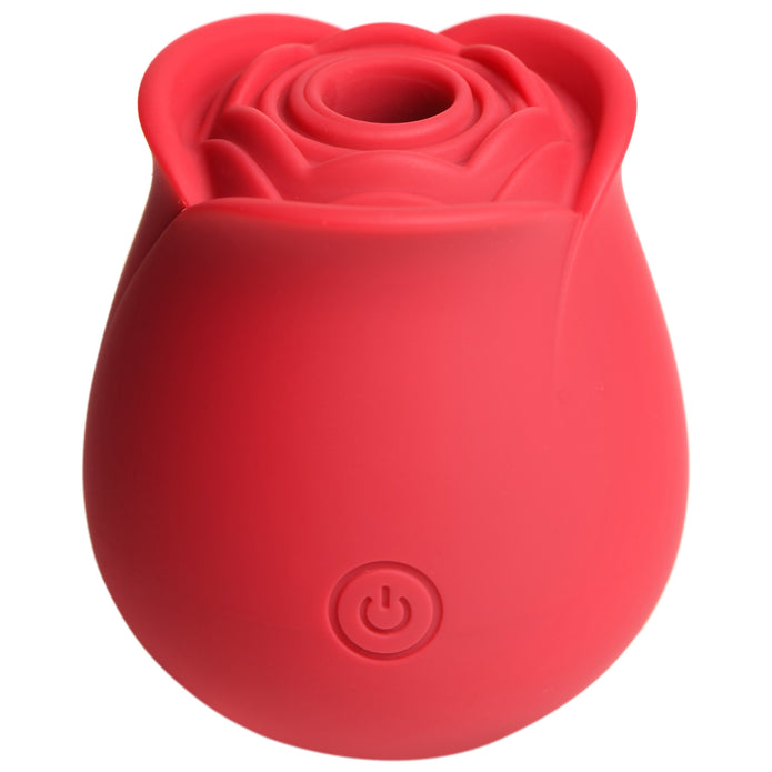 The Perfect Rose Clitoral Stimulator - Red XR Brands The Perfect Rose Clitoral Stimulator - Red XR Brands