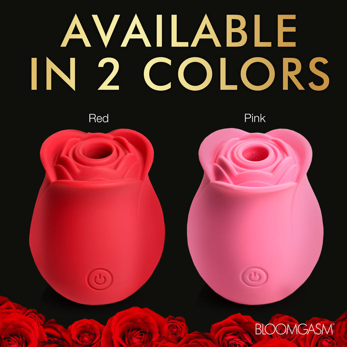 The Perfect Rose Clitoral Stimulator - Red XR Brands The Perfect Rose Clitoral Stimulator - Red XR Brands