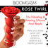 Rose Twirl 10X Vibrating & Rotating Silicone Anal Beads