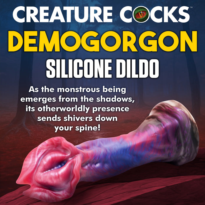 Demogorgon Silicone Dildo XR Brands Demogorgon Silicone Dildo XR Brands