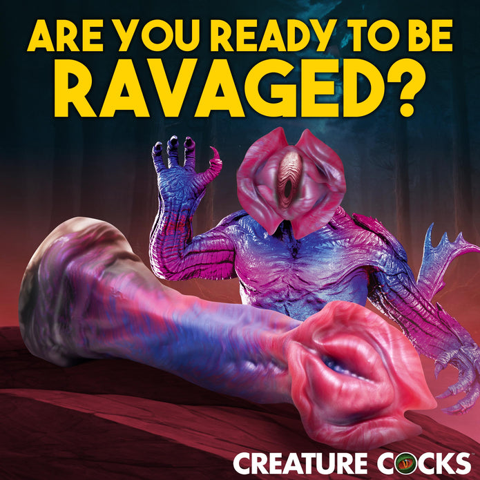 Demogorgon Silicone Dildo XR Brands Demogorgon Silicone Dildo XR Brands