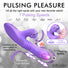 Pro-Thrust Max 14X Thrusting and Pulsing Silicone Rabbit