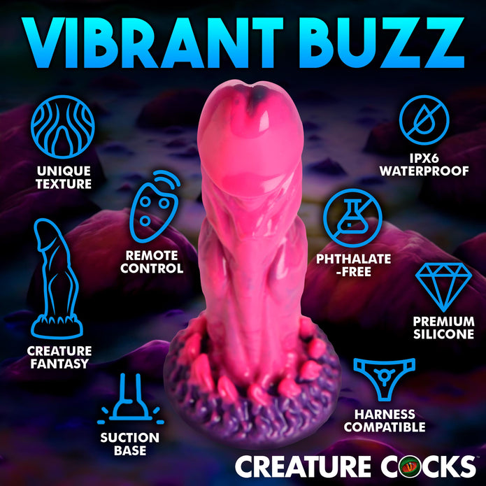 Xenox Vibrating Silicone Dildo with Remote XR Brands Xenox Vibrating Silicone Dildo with Remote XR Brands