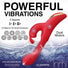 Rabbit Flick Flicking Silicone Rabbit Vibrator