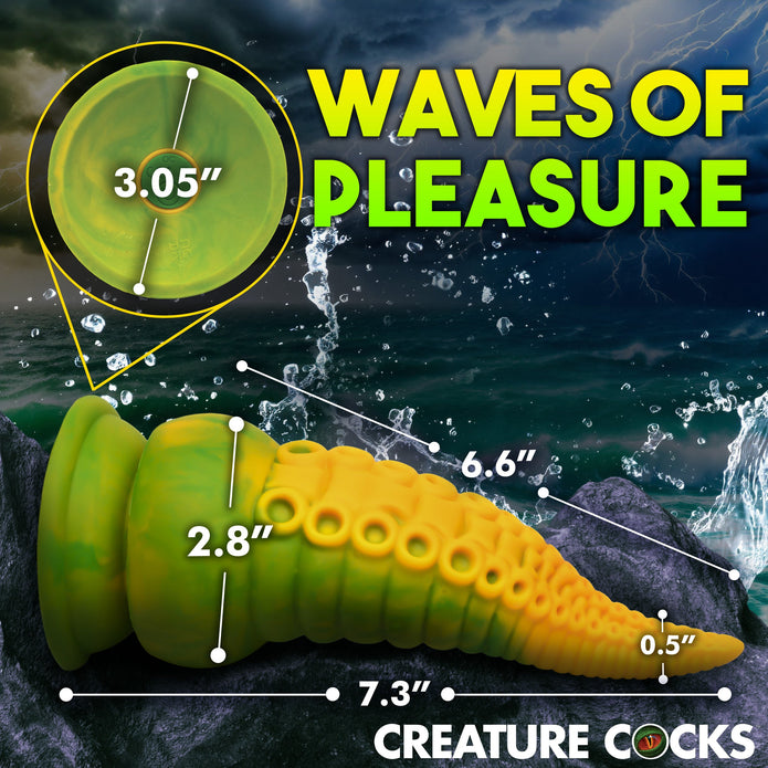 dildo fishing lurer Monstropus 2.0 Vibrating Tentacle Silicone Dildo – XR Brands
