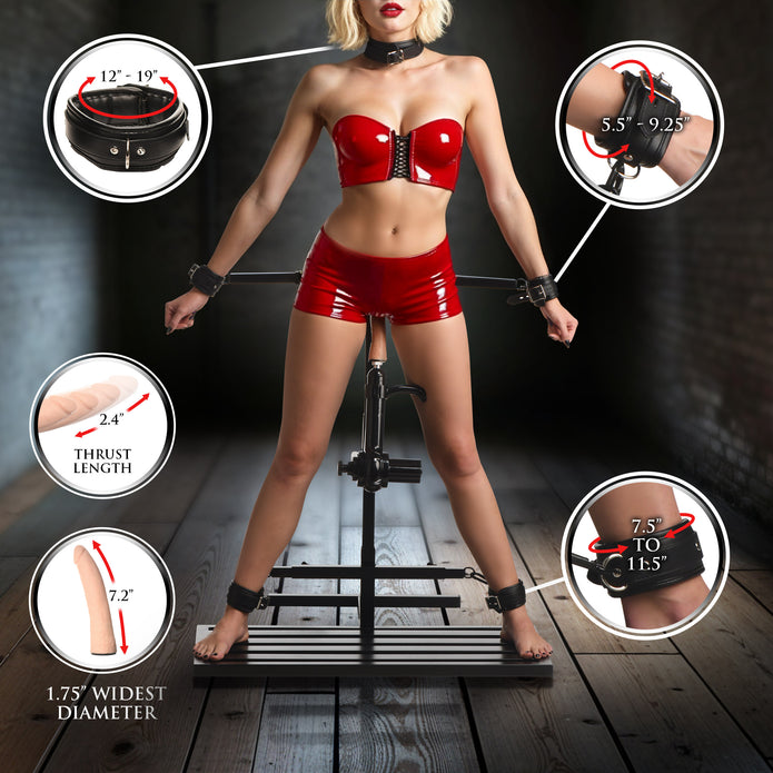 Ultimate Enforcer Forced Orgasm Tower with Sex Machine XR Brands Ultimate Enforcer Forced Orgasm Tower with Sex Machine XR Brands