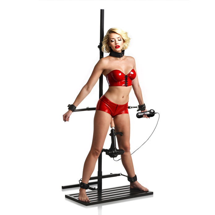 Ultimate Enforcer Forced Orgasm Tower with Sex Machine XR Brands Ultimate Enforcer Forced Orgasm Tower with Sex Machine XR Brands