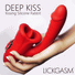 Deep Kiss Kissing Silicone Rabbit