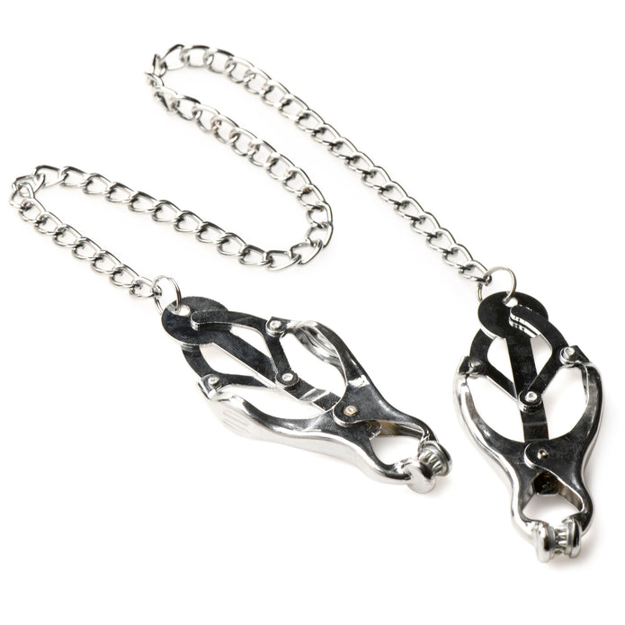 Tyrant Spiked Clover Nipple Clamps XR Brands tyrant-spiked-clover-nipple-clamps-xr-brands