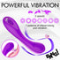 G-Spot Silicone Vibrator - Purple