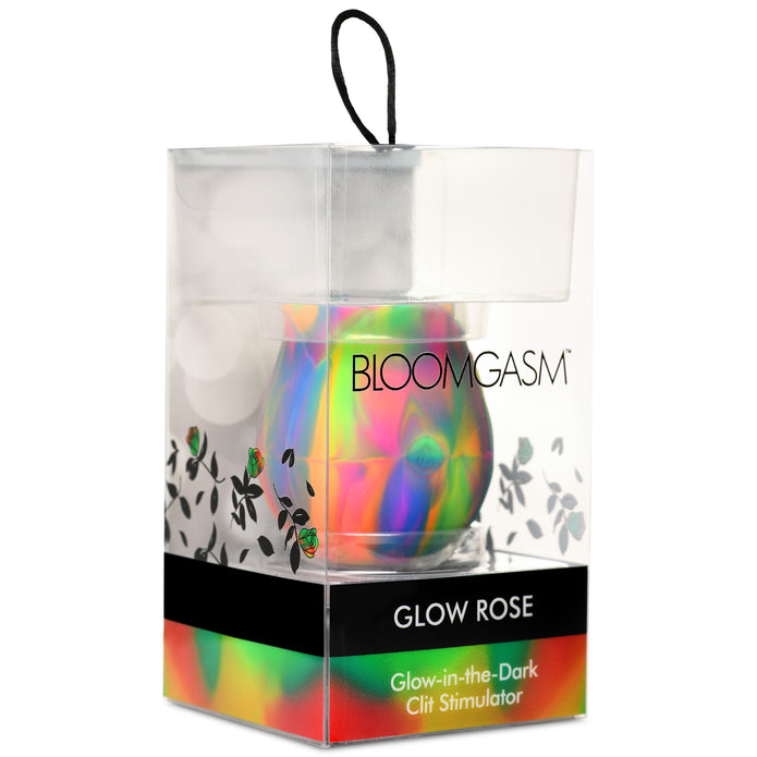 Glow Rose Glow-in-the-Dark Rose Clit Stimulator