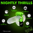 28X Glow-in-the-Dark Cock Ring w/ Remote