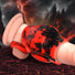 Hell Hound Silicone Penis Sleeve + Ball Stretcher - Large