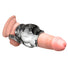 Night Prowler Silicone Penis Sleeve + Ball Stretcher - Medium