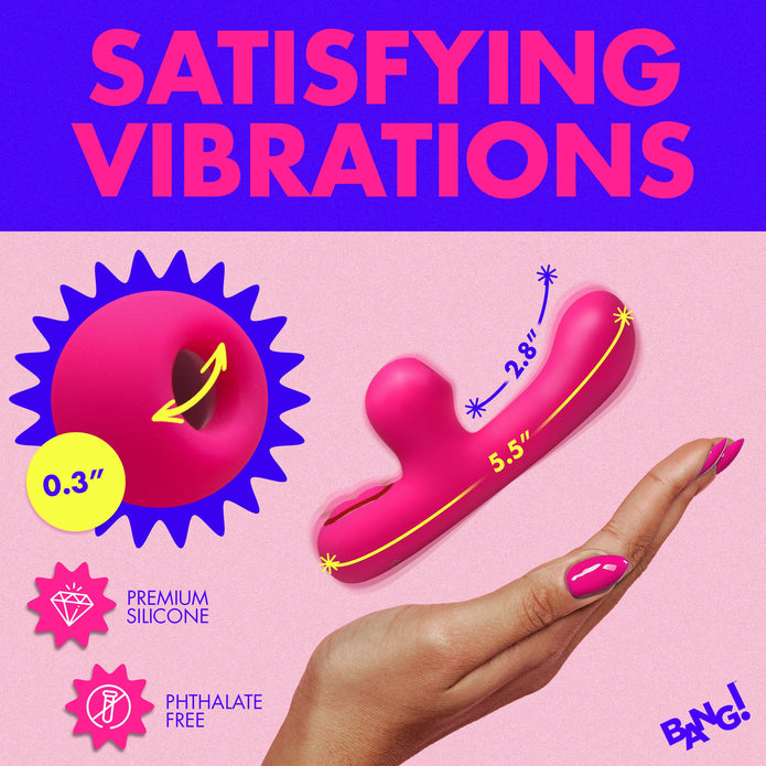 G-Spot Rabbit Vibrator - Pink XR Brands G-Spot Rabbit Vibrator - Pink XR Brands