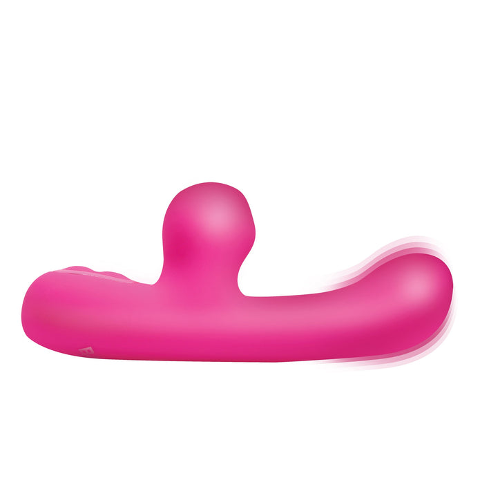 G-Spot Rabbit Vibrator - Pink XR Brands G-Spot Rabbit Vibrator - Pink XR Brands