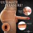 Ramming Briefs Thrusting & Vibrating Silicone Penis Panties - Medium