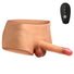 Ramming Briefs Thrusting & Vibrating Silicone Penis Panties - Small
