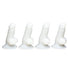 Glow-in-the-Dark Suction Snap-On Peckers - 4 Pack