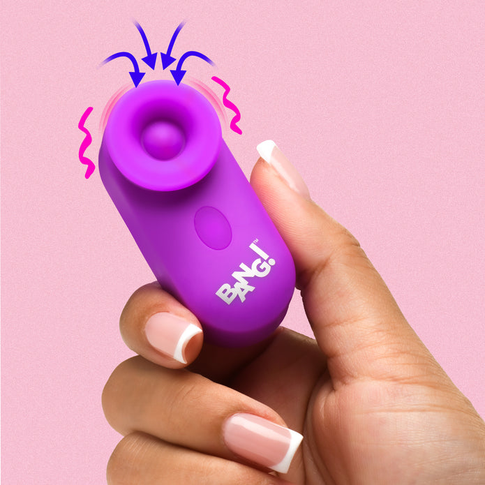 Mini Clitoral Stimulator - Purple XR Brands Mini Clitoral Stimulator - Purple XR Brands