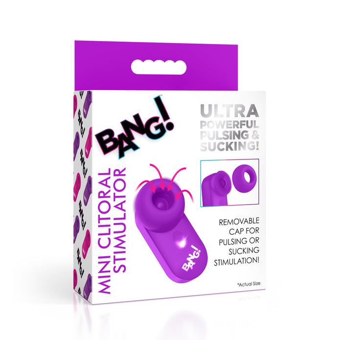 Mini Clitoral Stimulator - Purple XR Brands Mini Clitoral Stimulator - Purple XR Brands