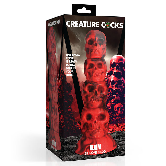 Doom Silicone Dildo XR Brands Doom Silicone Dildo XR Brands