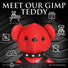Gimp Bear - Red