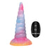 Unicorn Glow-in-the-Dark Vibrating Silicone Dildo