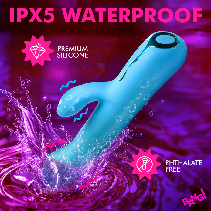 Rotating Beaded Rabbit Vibrator XR Brands Rotating Beaded Rabbit Vibrator XR Brands