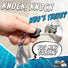 Nuts Keychain - Silver