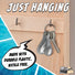 Nuts Keychain Set - Dark, Light, Silver