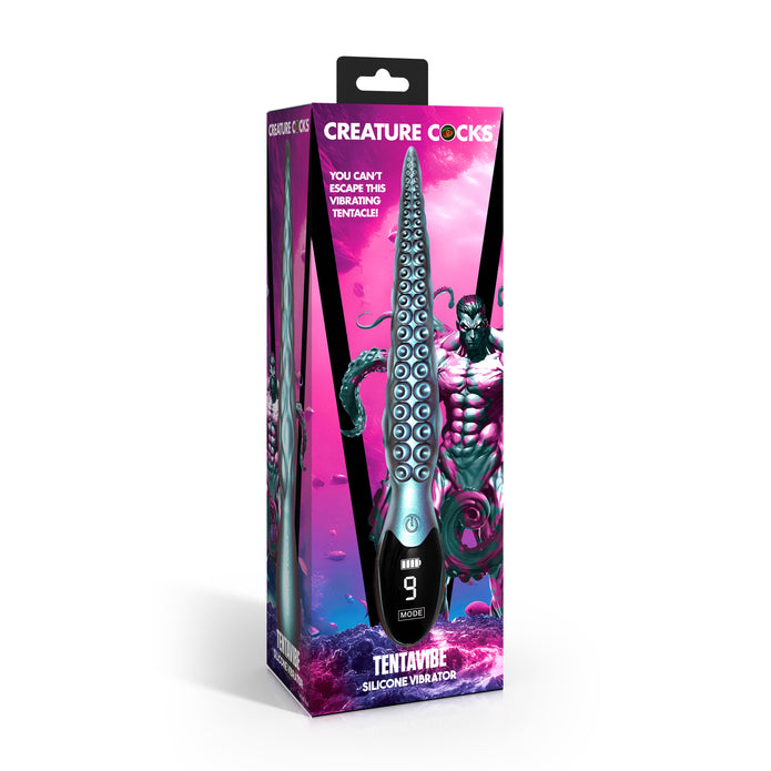 Tentavibe Silicone Vibrator XR Brands Tentavibe Silicone Vibrator XR Brands