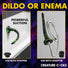Spitting Serpent Silicone Enema Snake