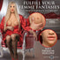Sexy Skin Suit Silicone Head, Face & C Cup Breasts