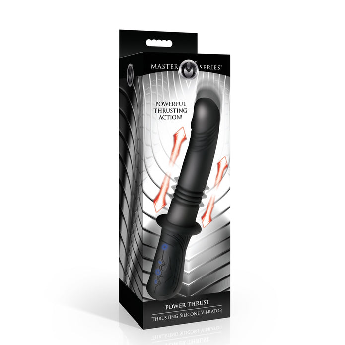 Power Thrust Thrusting Silicone Vibrator XR Brands Power Thrust Thrusting Silicone Vibrator XR Brands