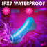 Flexible Silicone Bullet - Blue