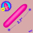 Tapered Flexible Silicone Bullet - Pink