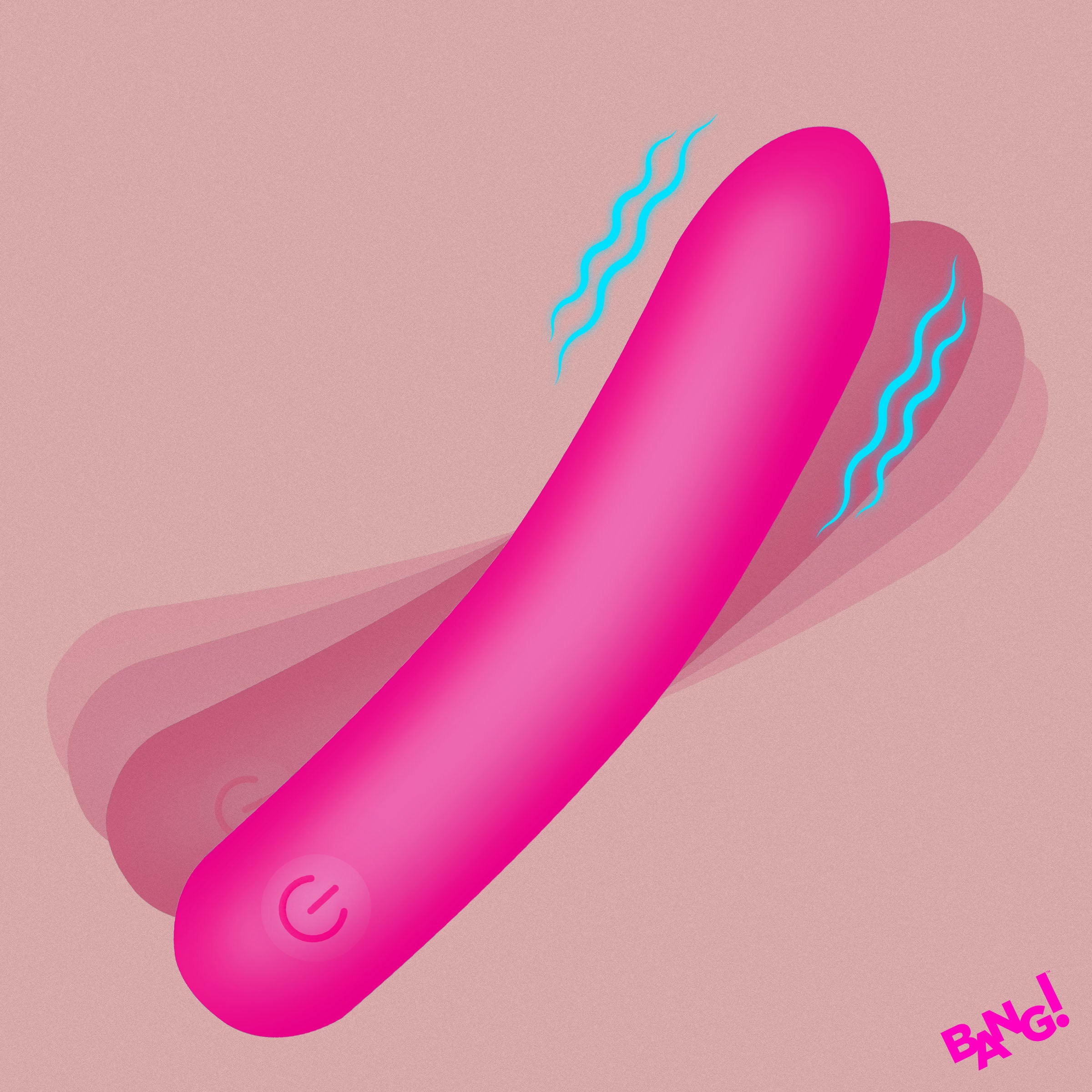 Tapered Flexible Silicone Bullet - Pink – XR Brands