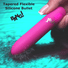 Tapered Flexible Silicone Bullet - Pink