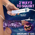Tentacle Squirting Silicone Penis Enhancer - Purple