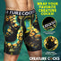 Creature Wear Monstropus Tentacled Monster Boxer Shorts - Large