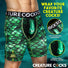 Creature Wear Cockness Monster Lake Creature Boxer Shorts - X-Large