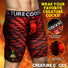 Creature Wear Horny Devil Demon Boxer Shorts - Small