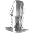 Dicked Clear Hollow Anal Plug - Large