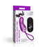 Silicone Mini Vibe  w/ Remote - Purple