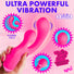 Gyro Rabbit Silicone Vibrator - Pink