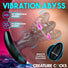 Octo-Squirm Vibrating & Squirming Silicone Anal Plug